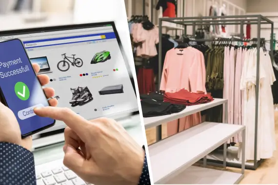 Comparing Online Shopping vs In-Store Shopping at Department Stores