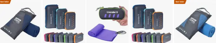 Compact Microfiber Towels