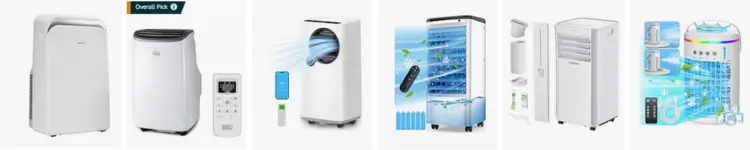 Portable air conditioners