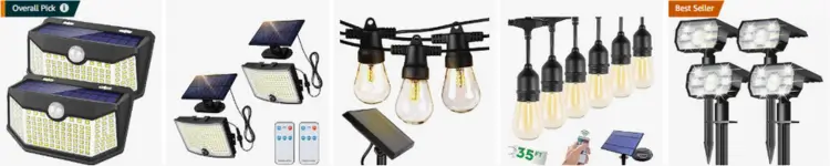 Solar-Powered Lights