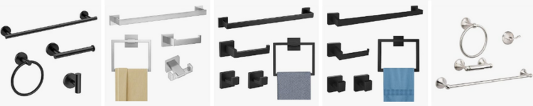 affordable bathroom hardware