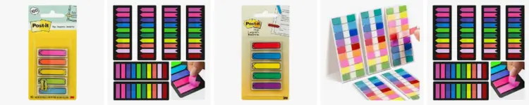 affordable sticky notes and flags