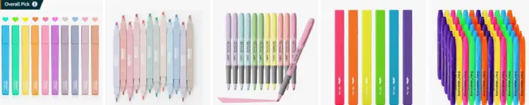 affordable study highlighters